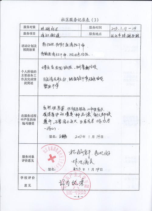 高中生暑期社交实践评论