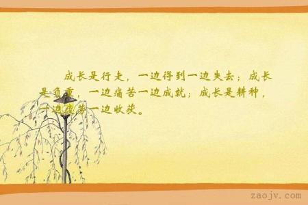 关于收获的句子