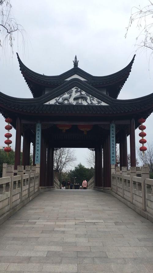 游览枫桥风景区的组成