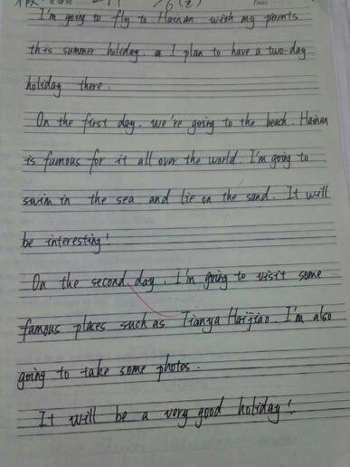 英文每周日记50字