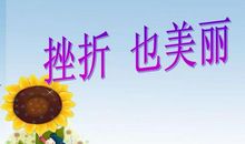 挫折也美丽作文