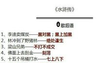 幽默歇后语汇总