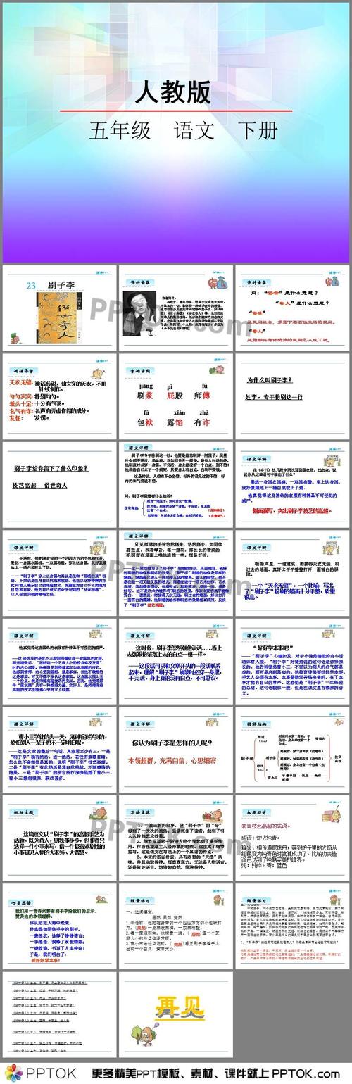 李刷的主要内容