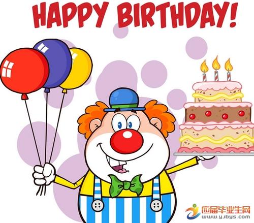 有趣的生日祝贺消息