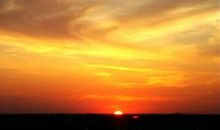 有关落日的句段