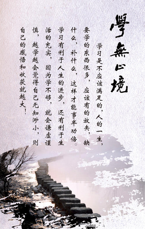 关于无止境学习的名言