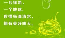 节约用水演讲稿