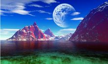 描写山水景色的句子