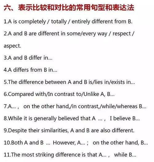 作文中的全能句子