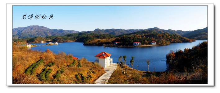 龙潭湖公园的秋天组成