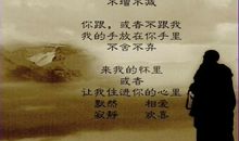 经典语录：见与不见，思念一直在；爱与不爱，心一直在