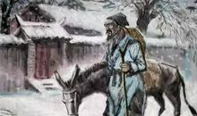 朱门酒肉臭，路有冻死骨造句