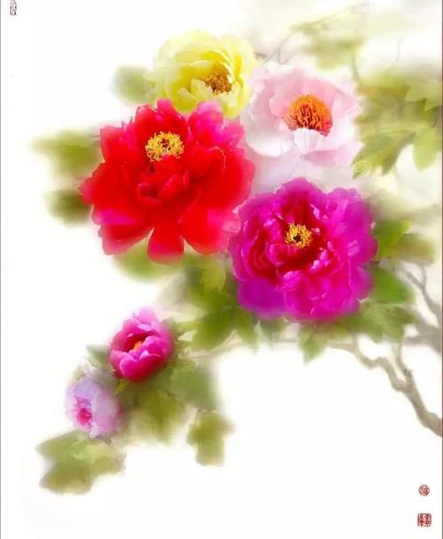 一个很好的描述牡丹的章节