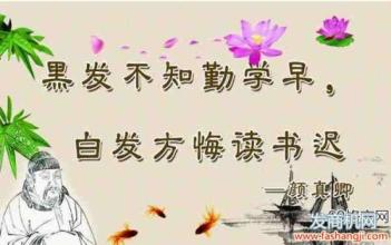 谚语说服人们珍惜时间