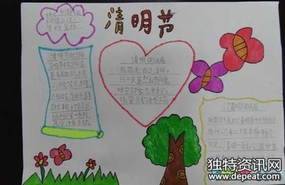 清明节手写报告内容_清明节手写报告信息