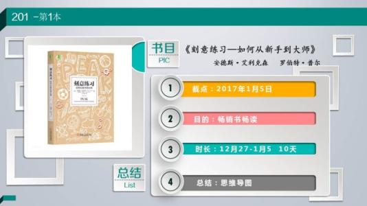 关于“故意练习”的思考