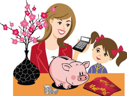 小学作文：我的新年钱