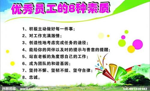 优秀的员工评论集