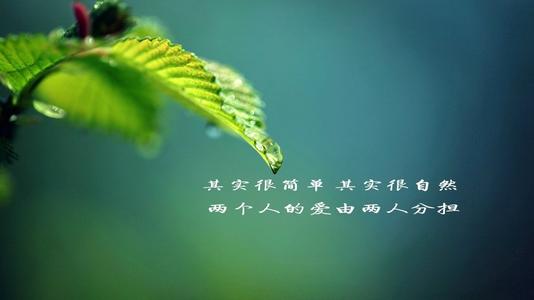 关于爱情的励志名言