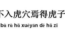 不入虎穴，焉得虎子造句