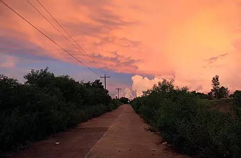 世界上最美丽的风景在回家的路上