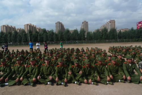 大学军事训练知觉