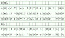 老家的池塘作文