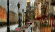 下雨了别跑，反正前面也是雨