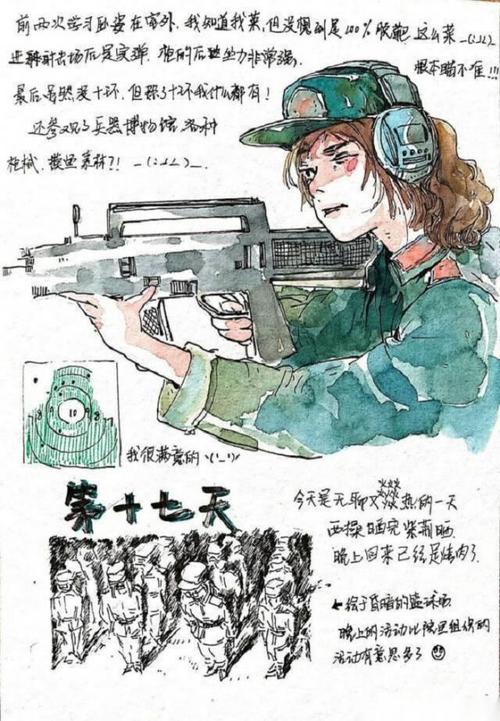 高中军事训练知觉