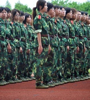 军事训练搞笑语录