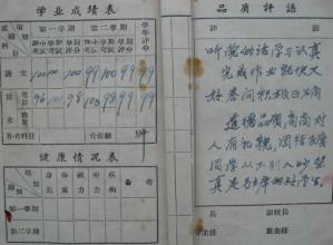 小学生素质综合评价手册