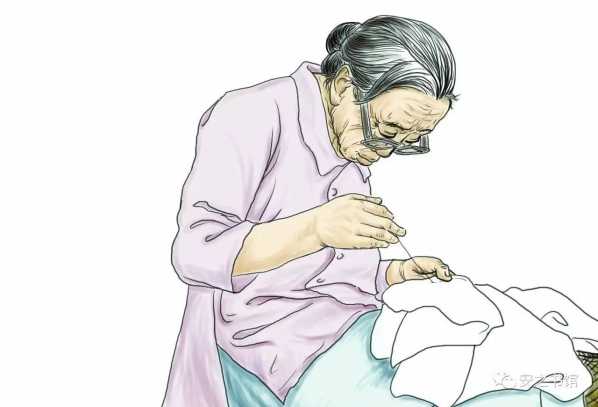 整首诗都在一个慈爱的母亲手中