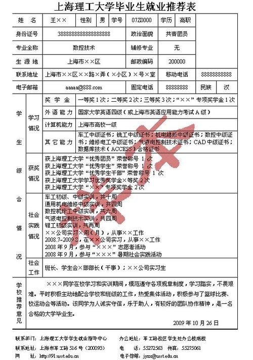 研究生班级评估意见