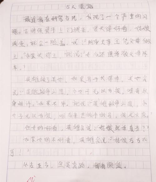 动作说明片段200字