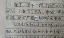 童年趣事500字作文