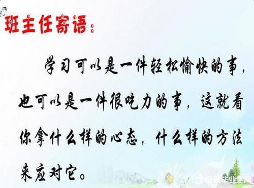 班主任评论：高中获奖班主任评论