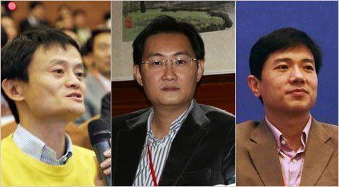 李彦宏，马化腾，马云，李开复和其他NB人物从哪所大学毕业的？