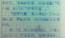 童年趣事优秀作文