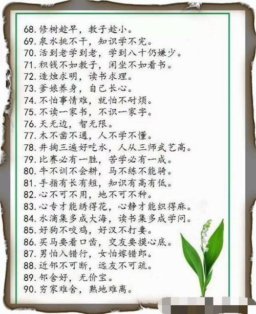 精选200种农业谚语