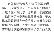 金银岛读后感300字