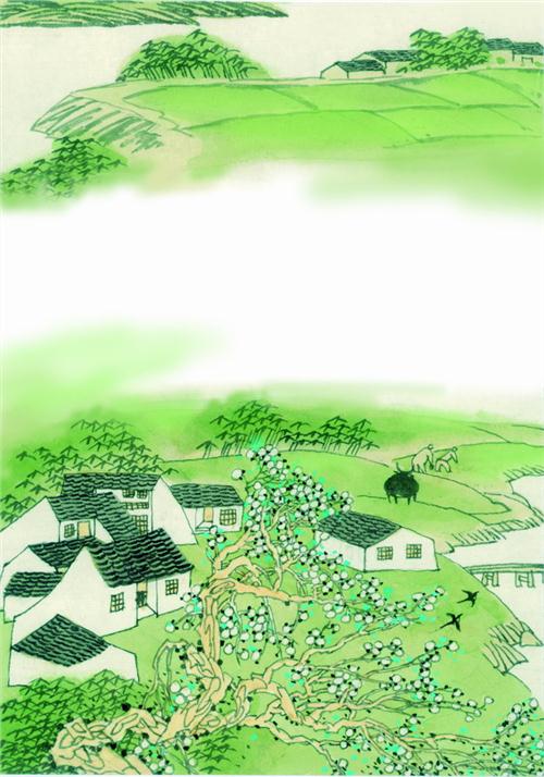 描写田园风光的古诗