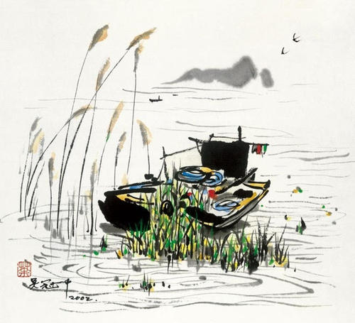 吴冠中：父爱之舟