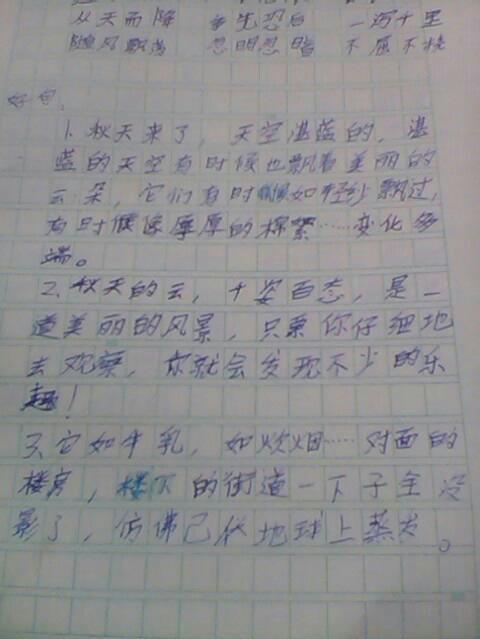 摘录200字