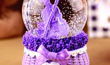 水晶生日礼物广告语