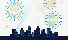 形容烟花的词语