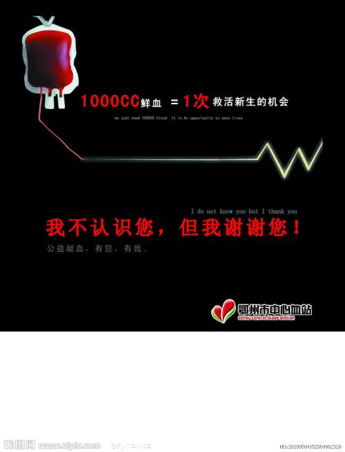 献血广告
