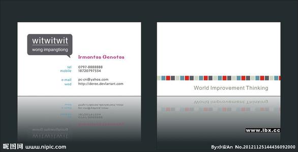 您所做的一切都是您的名片