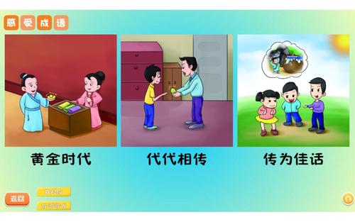 描述场景的生动习语