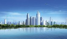 描写城市建设的句子