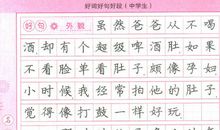 高中生好词好句好段